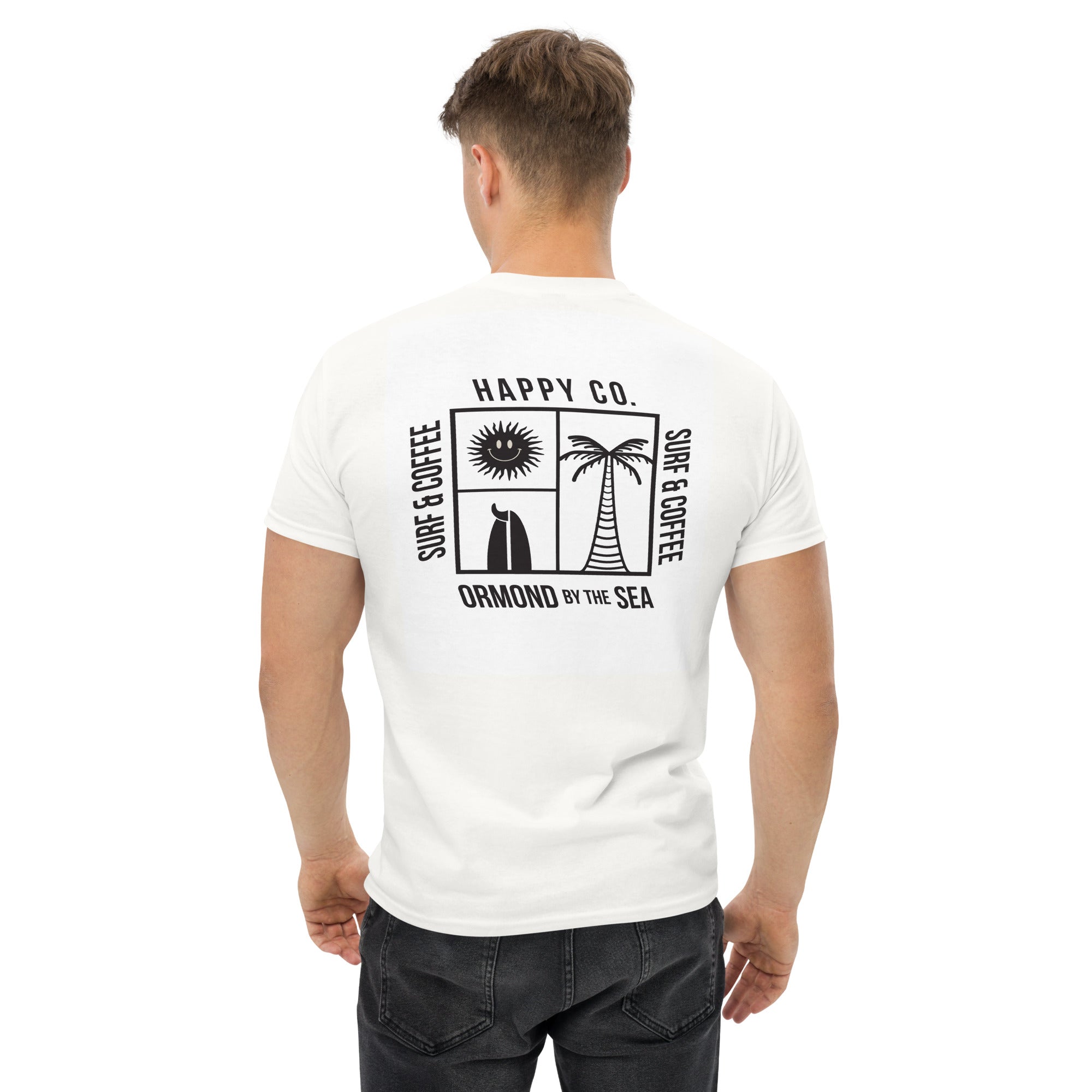 Unisex classic tee – Happy Co Surf & Coffee