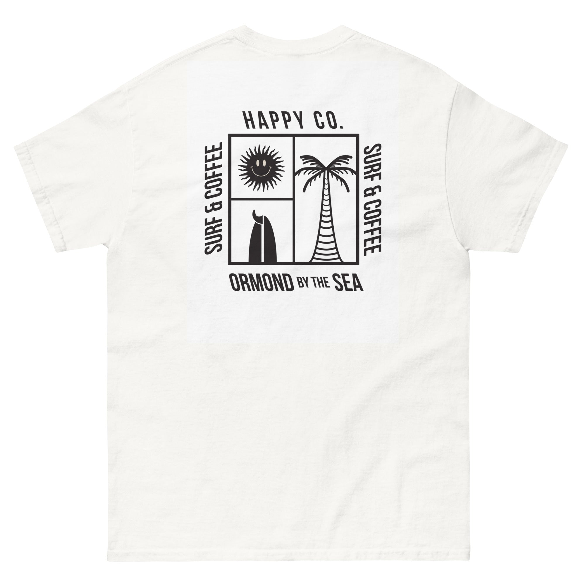 Unisex classic tee – Happy Co Surf & Coffee